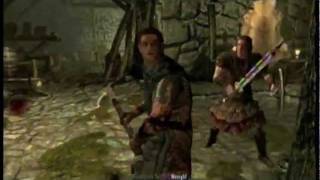 Skyrim Walkthrough  Part One Helgen Keep [upl. by Rellim911]