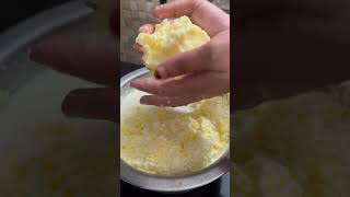 Homemade ghee making recipe Plz check related video section for full video link shorts [upl. by Haroldson9]