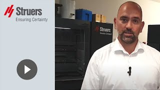 Struers Learn about Struers solutions for the metallographic sample preparation in just 2 minutes [upl. by Ellersick]