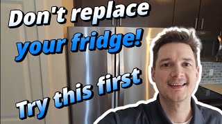 Whirlpool Fridge wont cool Quick and cheap fix [upl. by Lajib]