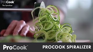 ProCook Spiralizer [upl. by Auqinahs]