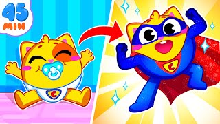 Little Baby Superheroes  Funny Songs For Baby amp Nursery Rhymes by Toddler Zoo [upl. by Ardeth]