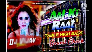 DJ SARZEN SONG  aaj ki raat power cheek dj st official song 💯💯 2024 [upl. by Etac]