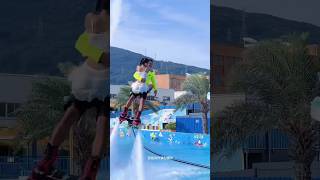 Fly Board Ride Water Park 😲🥱 bollywood song newsong music viralvideo love popularsong short [upl. by Weywadt]