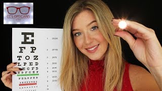 ASMR Eye Exam with Light Test [upl. by Ashbey]