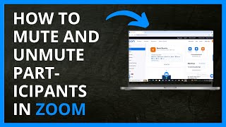How To Mute and Unmute Participants in Zoom in 2024 [upl. by Aihcsrop291]