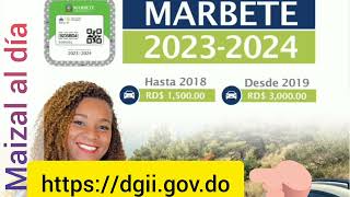 Pago de marbete 2023 2024 [upl. by Ynney]