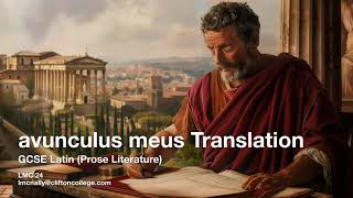 GCSE Latin Literature avunculus meus by Pliny [upl. by Mont]