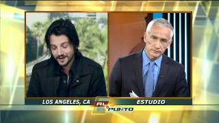 Jorge Ramos entrevista a Diego Luna [upl. by Ezechiel]