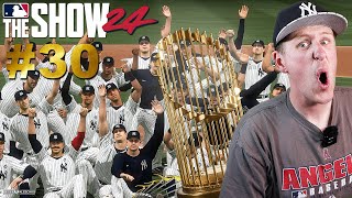 FINALLY BRINGING THE YANKEES ANOTHER WORLD SERIES  MLB The Show 24  Road to the Show 30 [upl. by Aisnetroh]