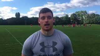 We caught up with Loretto School pupil George Taylor now playing professional rugby in Edinburgh [upl. by Nehgaem]