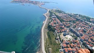 НЕСЕБР БОЛГАРИЯ АВГУСТ 2016 ГОДА ПРОГУЛКАОТЕЛЬ Nessebar Beach [upl. by Sirtaeb]