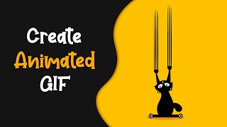 Create an Animated GIF  photoshop Tutorial [upl. by Descombes]