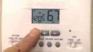 How To Install a Programmable Thermostat with Mensch with a Wrench [upl. by Yebba139]