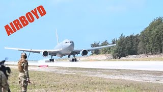 KC46 Pegasus quotAustere Operationsquot • Northwest Field Guam [upl. by Vaasta995]