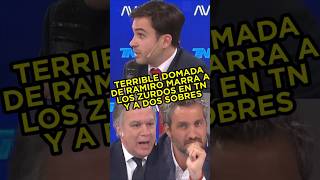 TERRIBLE DOMADA DE RAMIRO MARRA A LOS ZURDOS EN TN fyp parati milei trump argentina [upl. by Larrad]