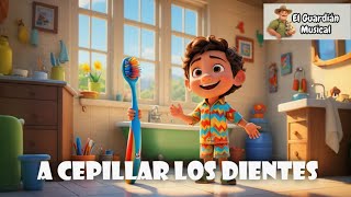 Cómo cepillarse los dientes  Canción Infantil [upl. by Luht]