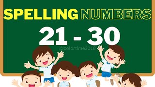 SPELLING NUMBERS 2130SPELLING NUMBERSSPELLING NUMBERS FOR GRADE1SPELLING NUMBER 2130 SPELLING [upl. by Eyr]