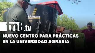 Estudiantes de la Universidad Agraria ahora cuentan con centro para realizar sus prácticas [upl. by Gunning]