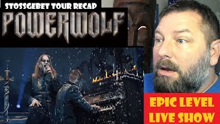 POWERWOLF  Stossgebet Tour Recap Video OldSkuleNerd Reaction [upl. by Uda]