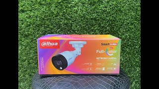 DAHUA 2 MP IP Camera FULL COLOUR  NIGHT VISION  Installation  UNBOXING and CONFIGURATION [upl. by Ijok]