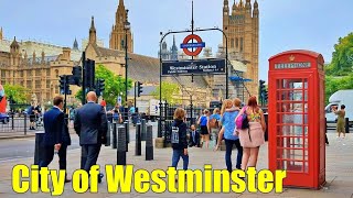 Slow motion in the street of Westminster Arlyn [upl. by Korff205]