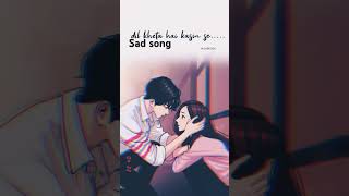 Uski hame aadat hone ki 😱😢 aadat ho gayi  slowed whatsapp status sad song 💖 [upl. by Auoh]