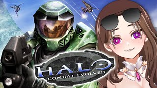 Chaotic Vtuber Plays Halo【HALO CE】 vtuber vtuberen [upl. by Ab]