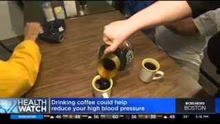 Drinking coffee could help reduce high blood pressure [upl. by Eek]