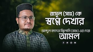 রাসূল সাঃ কে স্বপ্নে দেখার আমল  Tilismati Duniya [upl. by Ytinirt]