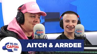 Aitch amp ArrDee Writing An Album Together  FULL INTERVIEW  Capital [upl. by Arretal195]