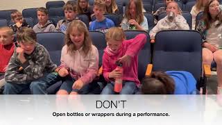 Concert etiquette Berlin Brothersvalley Middle School [upl. by Newra]