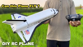 only from foam  DIY Space Shuttle RC airplane [upl. by Gona]