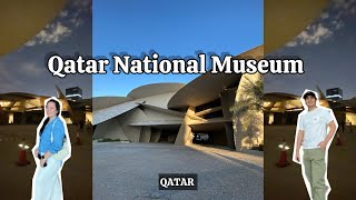 WHATS INSIDE THE QATAR NATIONAL MUSEUM  VIRTUAL TOUR  QATAR [upl. by Atiuqer]