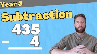 Subtraction Lesson  Year 3 Maths Lesson Uk [upl. by Luise]