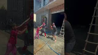 Haryana Style Holi viralvideo Lathmar [upl. by Arinaj]