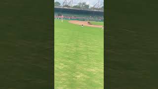 Score board view of Rickwood Field mlb 72724 ⚾️ [upl. by Gennaro]