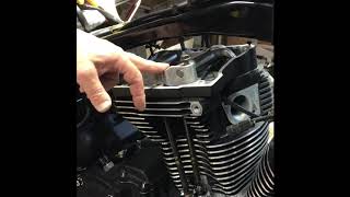 Harley Davidson Twin Cam Rear Rocker Support Plate Removal and Install [upl. by Osher280]