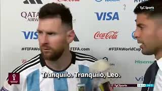 😡 Lionel Messi sen prend à Wout Weghorst après PaysBasArgentine [upl. by Yerag]