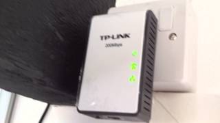 Installing TPLink WPA281 Poweline Adapters [upl. by Teri280]