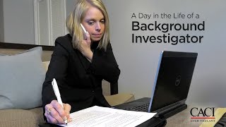 A Day in the Life of a CACI Background Investigator [upl. by Inahteb]