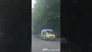 Police Van Responding Central London [upl. by Ardet]