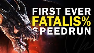 Worlds First Fatalis Speedrun New Game to Fatalis [upl. by Jp]