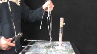 Learn How To Sculpt ClayHow to make an 18 inch armature [upl. by Christabella172]