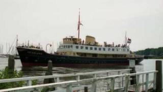 MS Friesland  Varen op het IJsselmeer  Stoomtram HoornMedemblik [upl. by Paresh674]