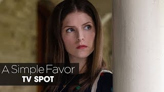 A Simple Favor 2018 Movie Official TV Spot “Trouble” – Anna Kendrick Blake Lively Henry Golding [upl. by Lrak]