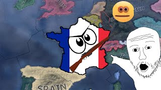 Playing as France in HOI4 be like [upl. by Kai]