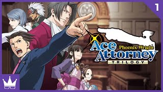 Twitch Livestream  Phoenix Wright Ace Attorney Part 1 Xbox One [upl. by Nasus]