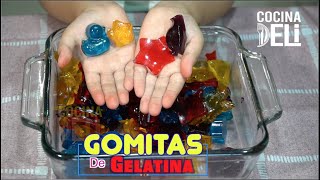 Gomitas de gelatina  Cocina Deli [upl. by Jaret]