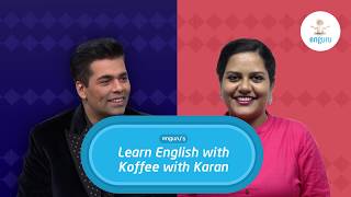 English with Koffee with Karan Series Deepika Padukone [upl. by Burlie]